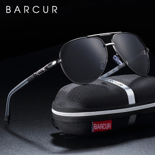 BARCUR Men sunglasses Polarized UV400