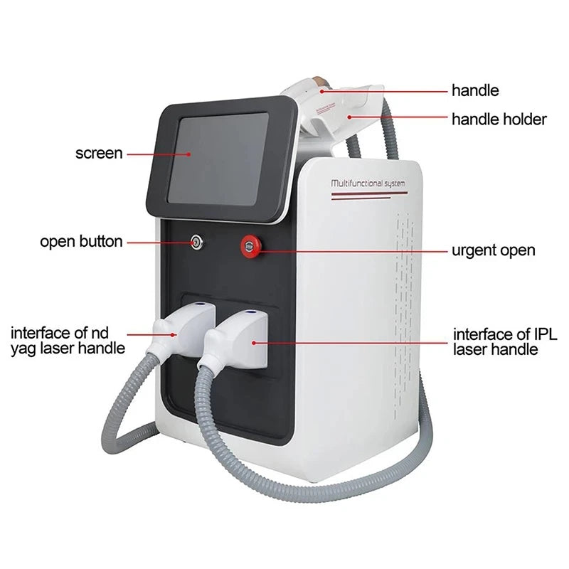 BEST 3 in1 Multifunctional IPL Laser Hair Removal Machine