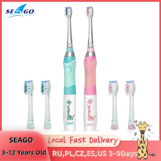 SEAGO Children Electric Sonic Toothbrush