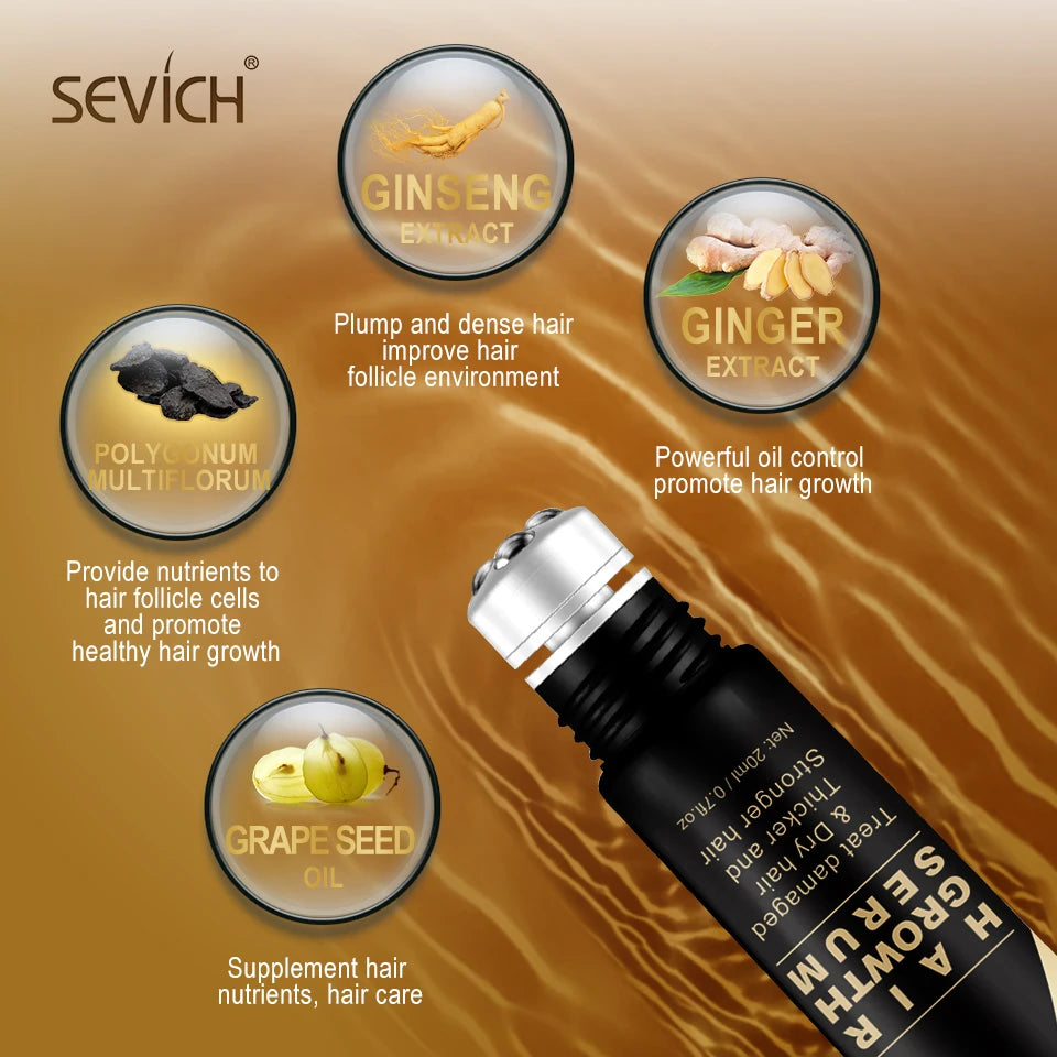 Sevich Fast Hair Growth Oil 20ml Ginger Extract