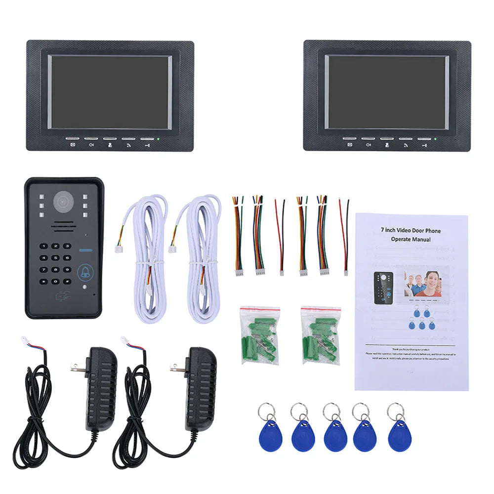 7" Lcd 2 Monitors RFID Password - TotalWellnessMarketplace