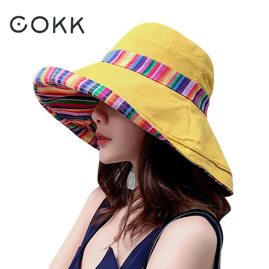 COKK Women Summer Hat Floppy