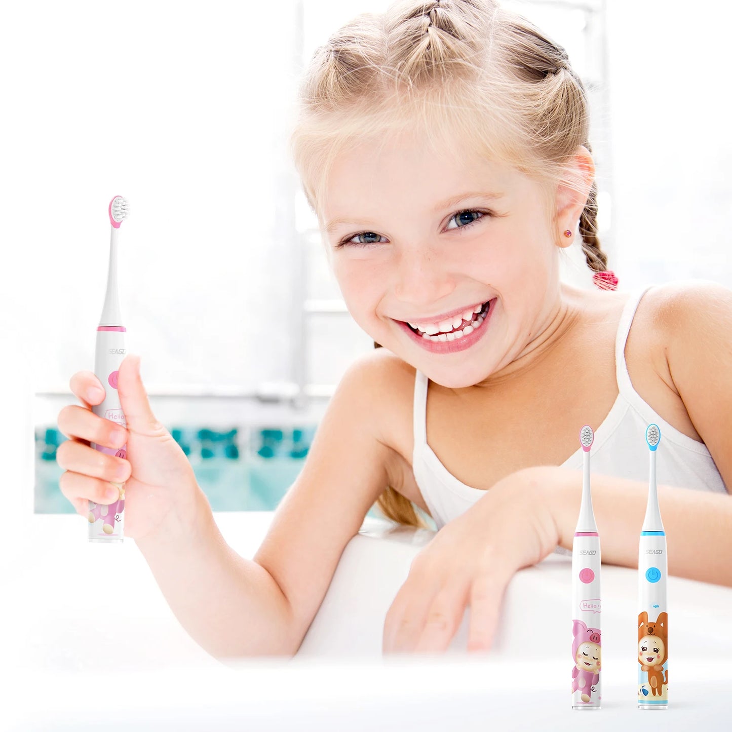 Seago SK3 Kids Sonic Electric Toothbrush