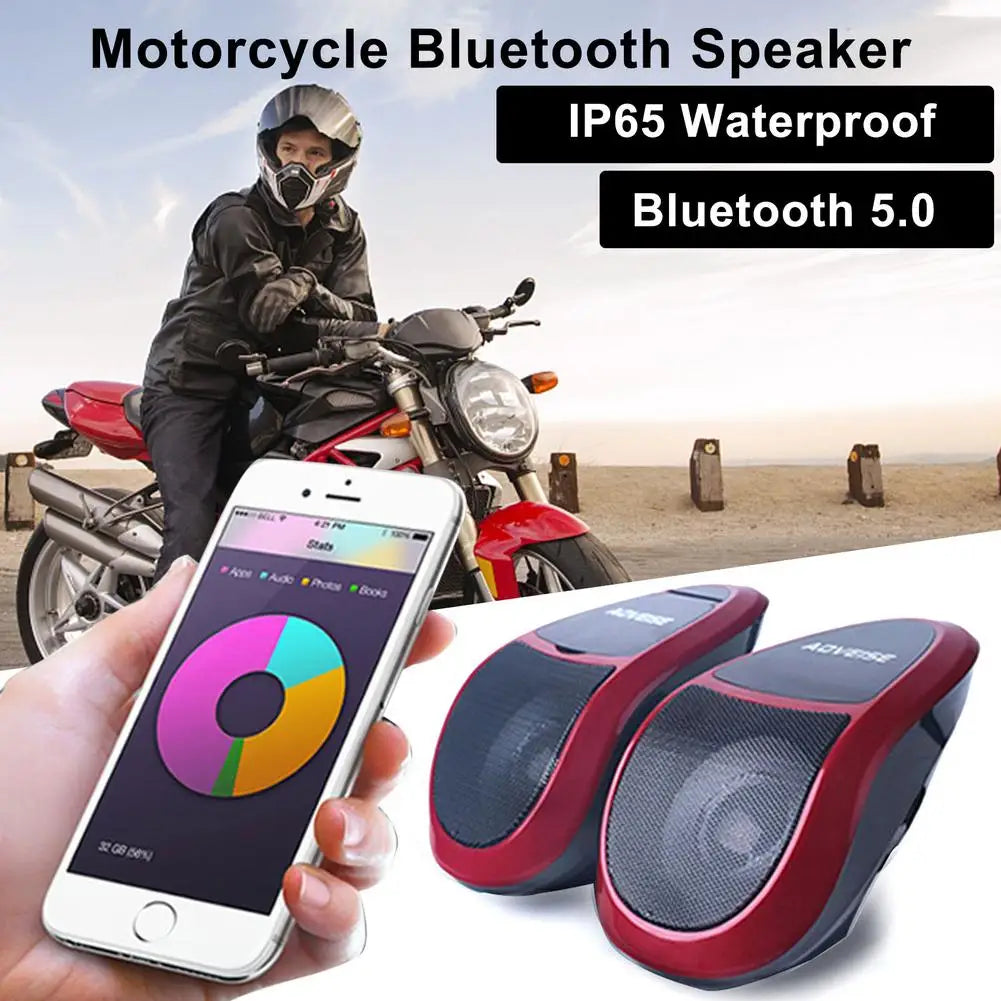 Motorcycle Blue-tooth Speakers Waterproof