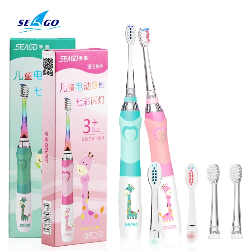 SEAGO Children Electric Sonic Toothbrush