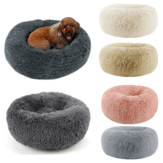 Donut  Dog Accessories for Dogs Cat's House Plush Pet Bed