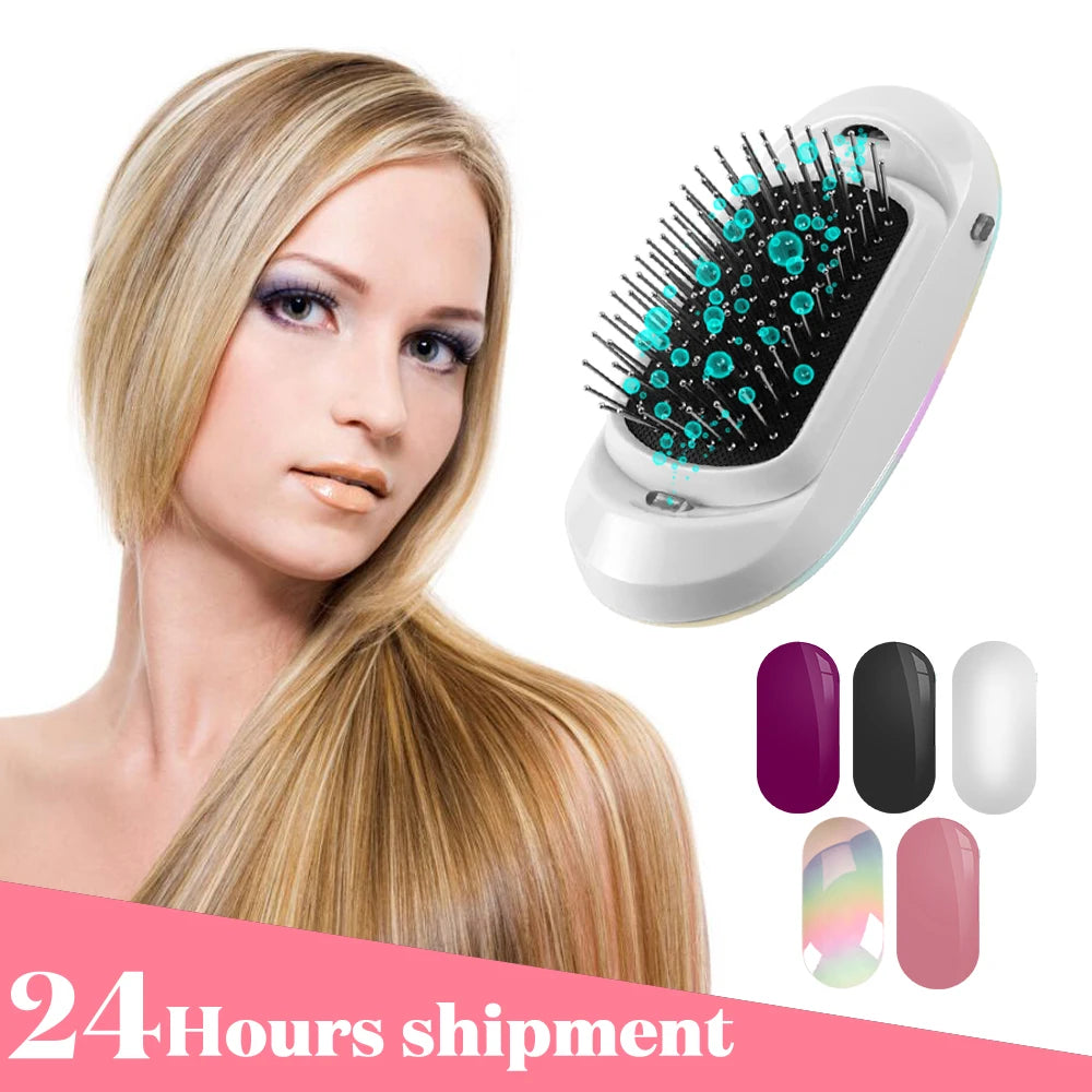 New Version Ionic Hairbrush