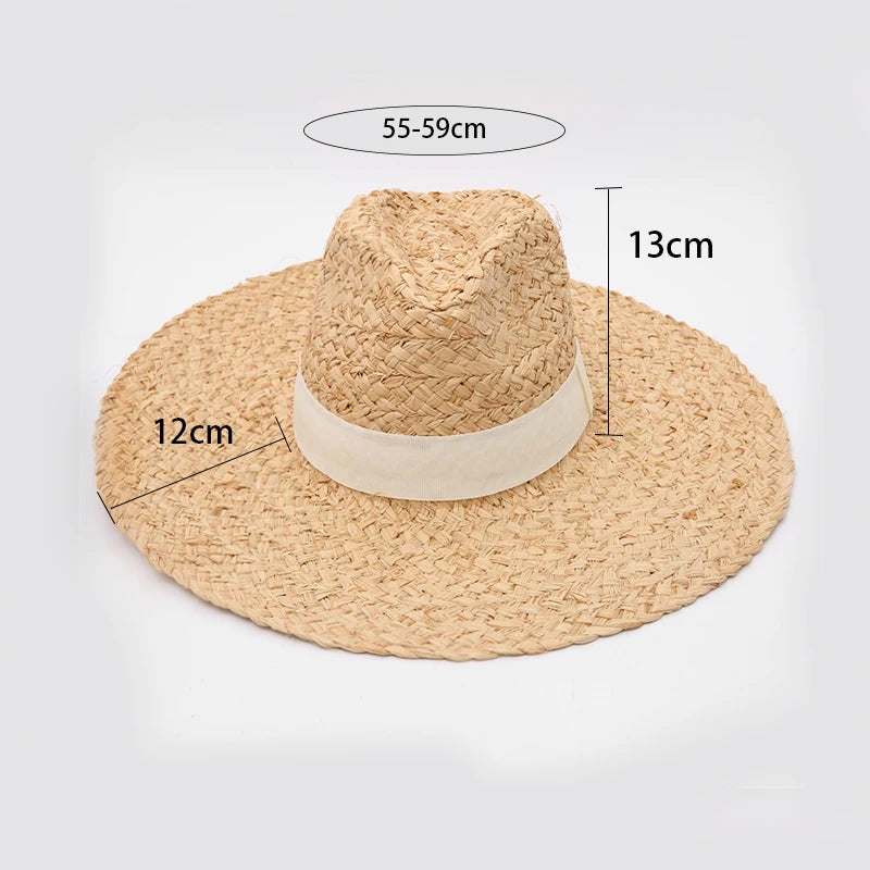 Straw Hat Women Summer Big Wide Brim