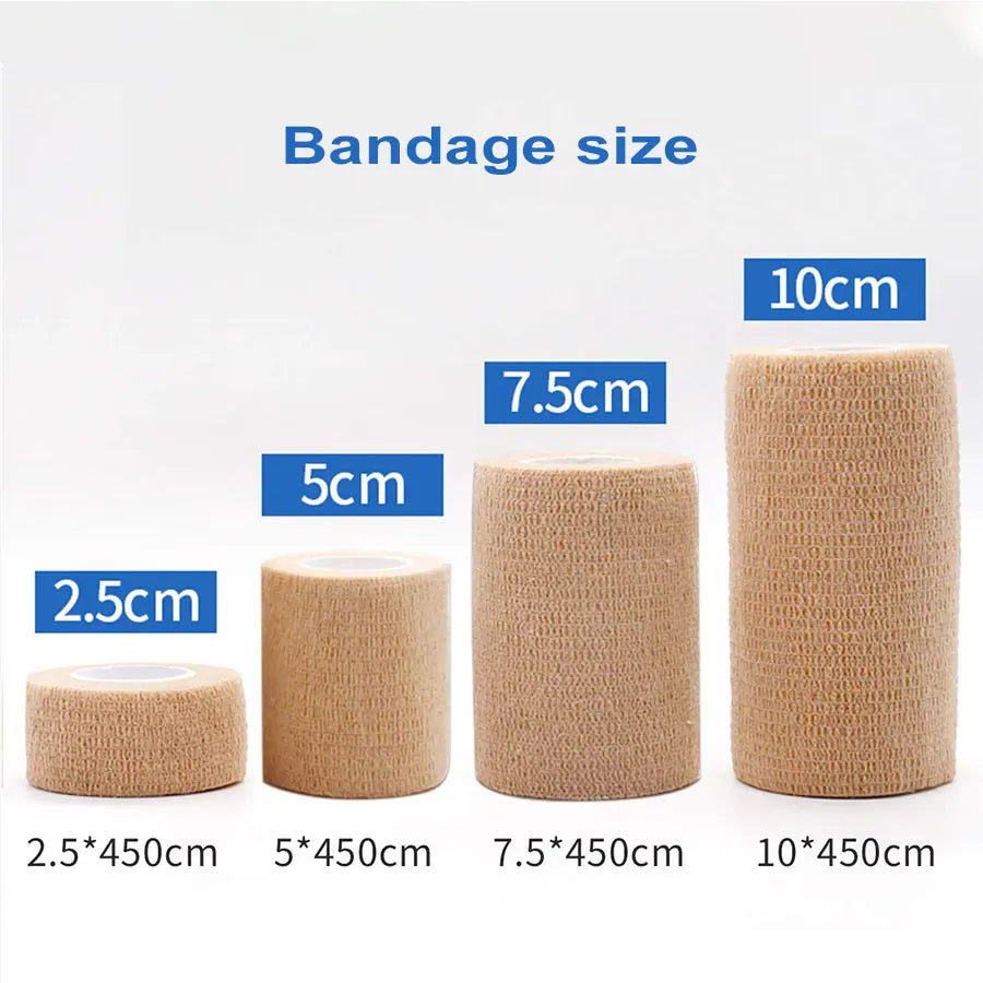 4inch Self-Adherent Cohesive Tape Wrap Adhesive Knees Bandage