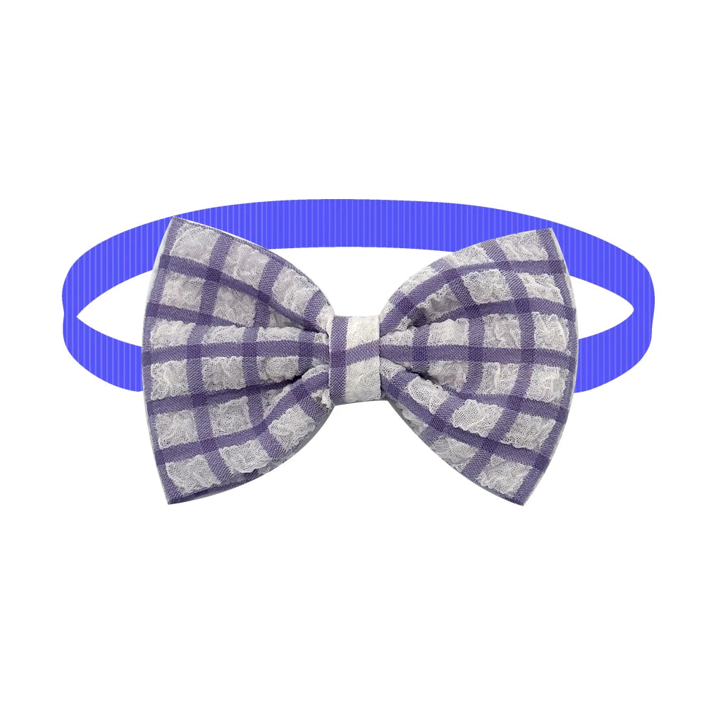 50/100pc Paid Style Dog Bowtie