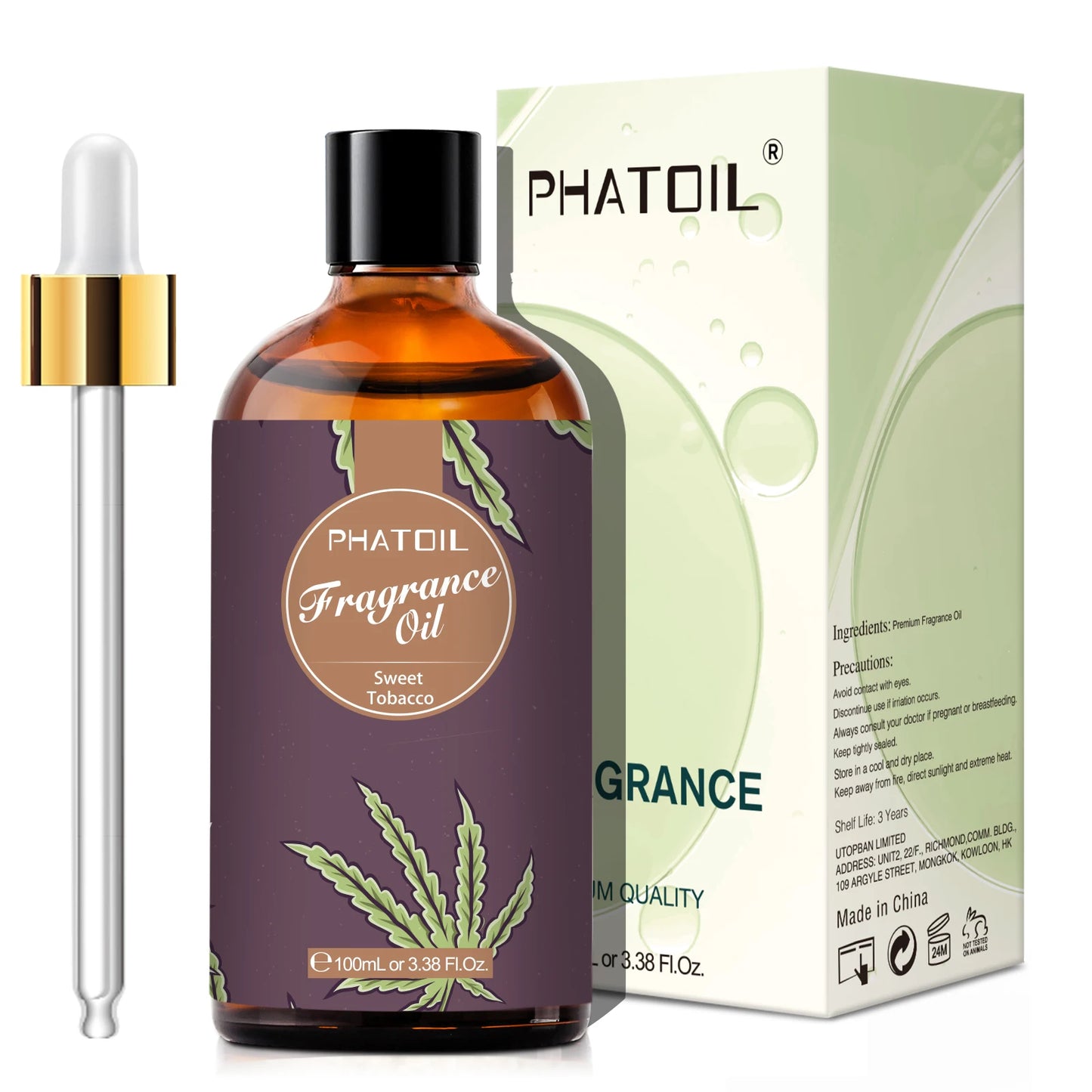 Phatoil 100ml Coconut Vanilla Fragrance Oils