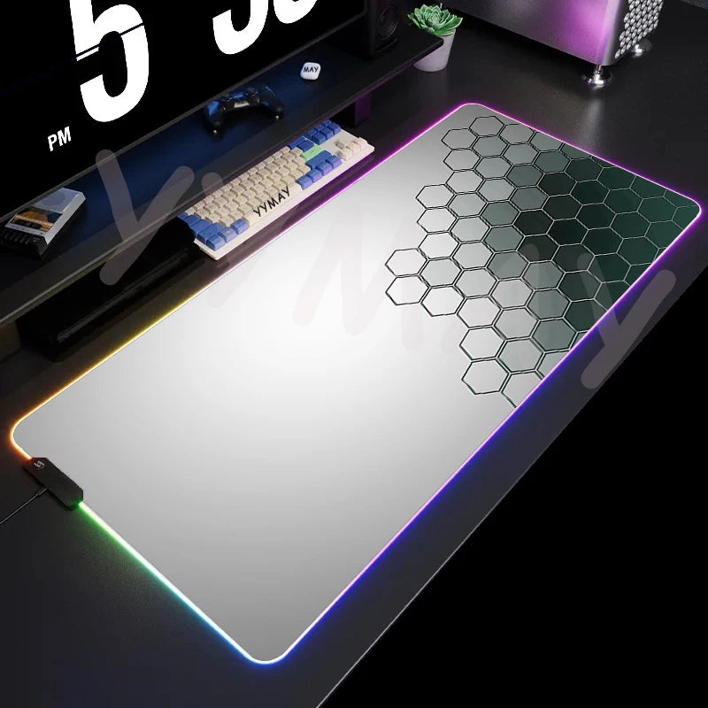 Large RGB Mouse Pad Geometric