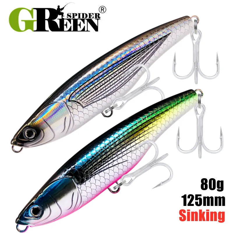 GREENSPIDER 2024 New 125mm 80g