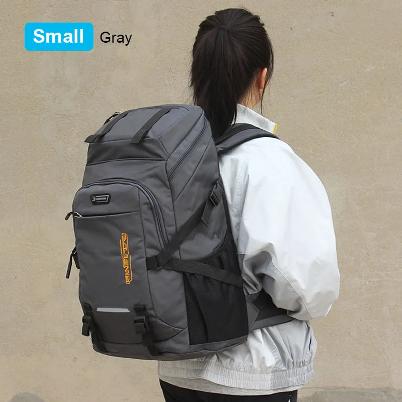 80L 50L Outdoor Backpack Men's Women's Travel Luggage Rucksack Sports Climbing Camping Hiking