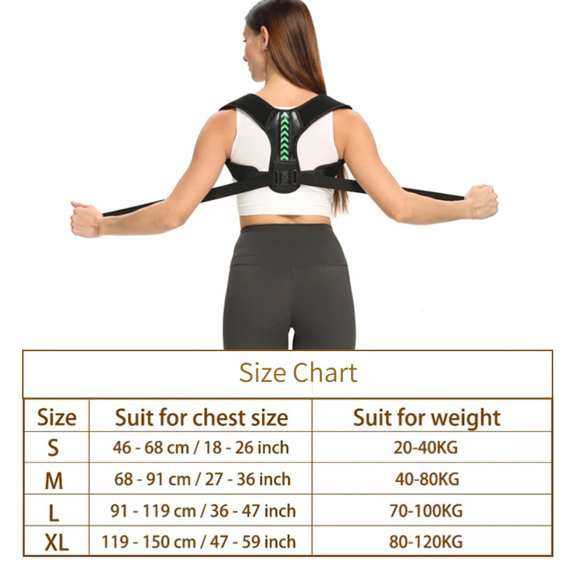 Adjustable Back Shoulder Posture Corrector