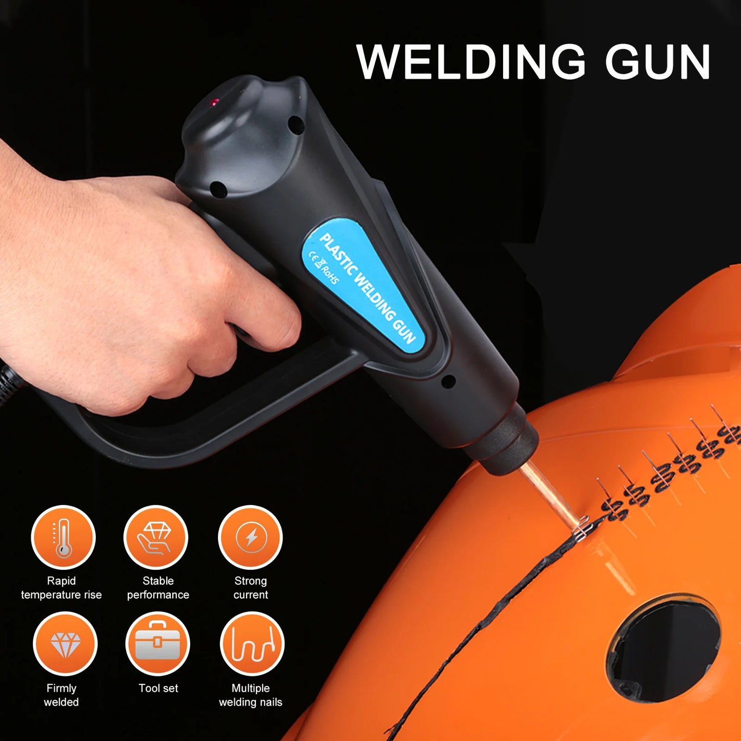 Garage Hand Tools 70W Plastic Welder Machine Welding Gun