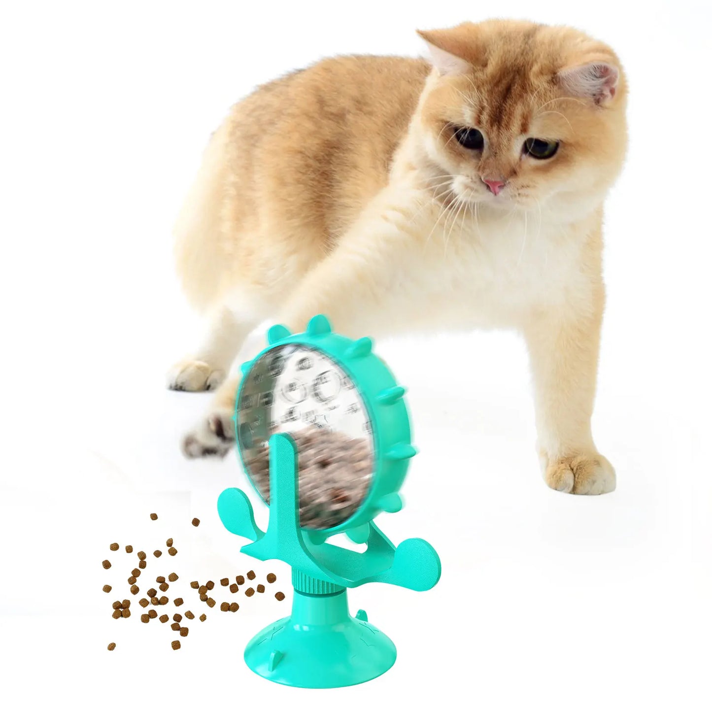 360° Rotating Pet Food Dispenser Interactive Pet Toy