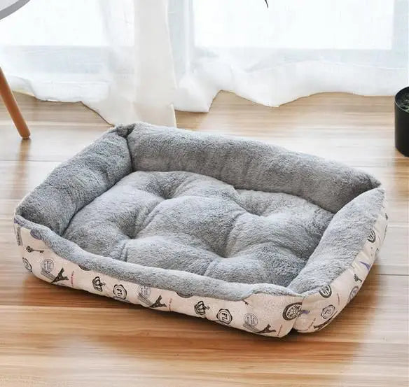 Warm Bone Pet Dogs Bed Washable House Cat Puppy Cotton