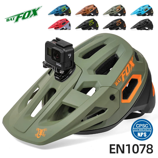 BATFOX New Outdoor DH MTB Bicycle Helmet