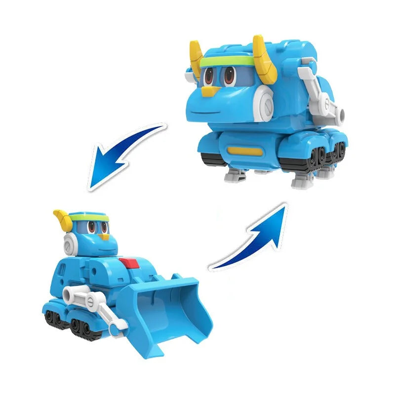 Newest Min Gogo Dino ABS Deformation Car/Airplane Action Figures