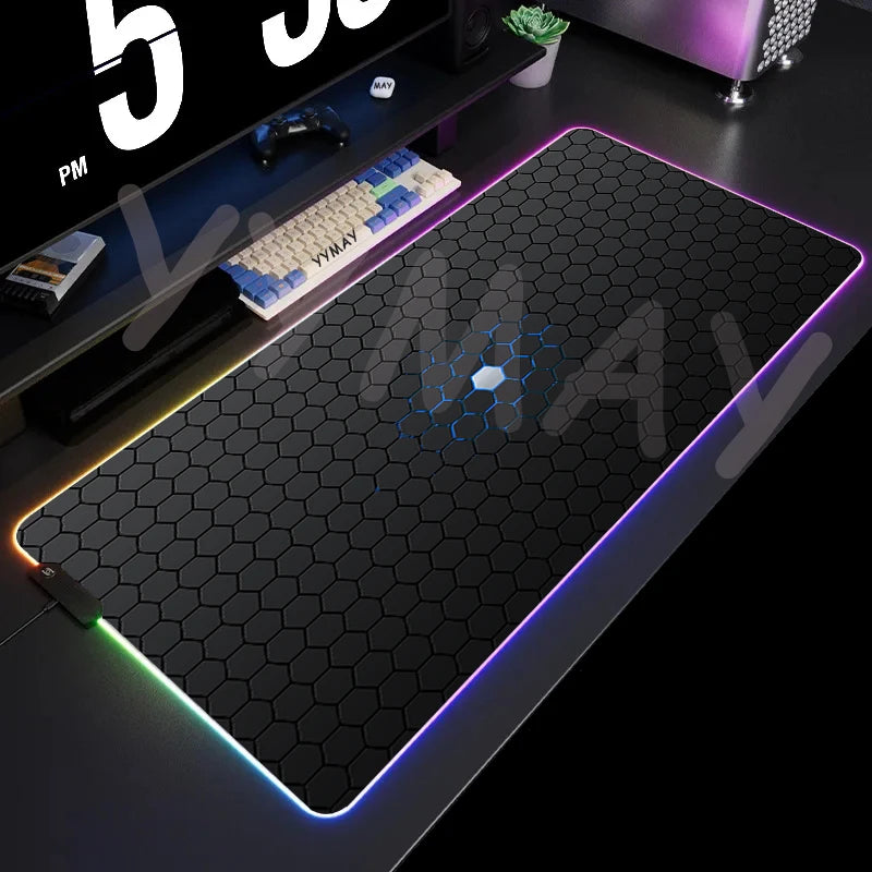 Large RGB Mouse Pad Geometric