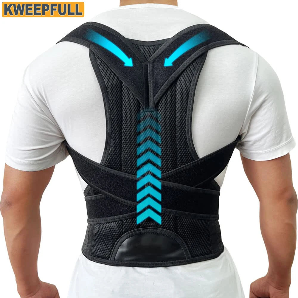 Back Brace Posture Corrector for Women & Men, Back Straightener