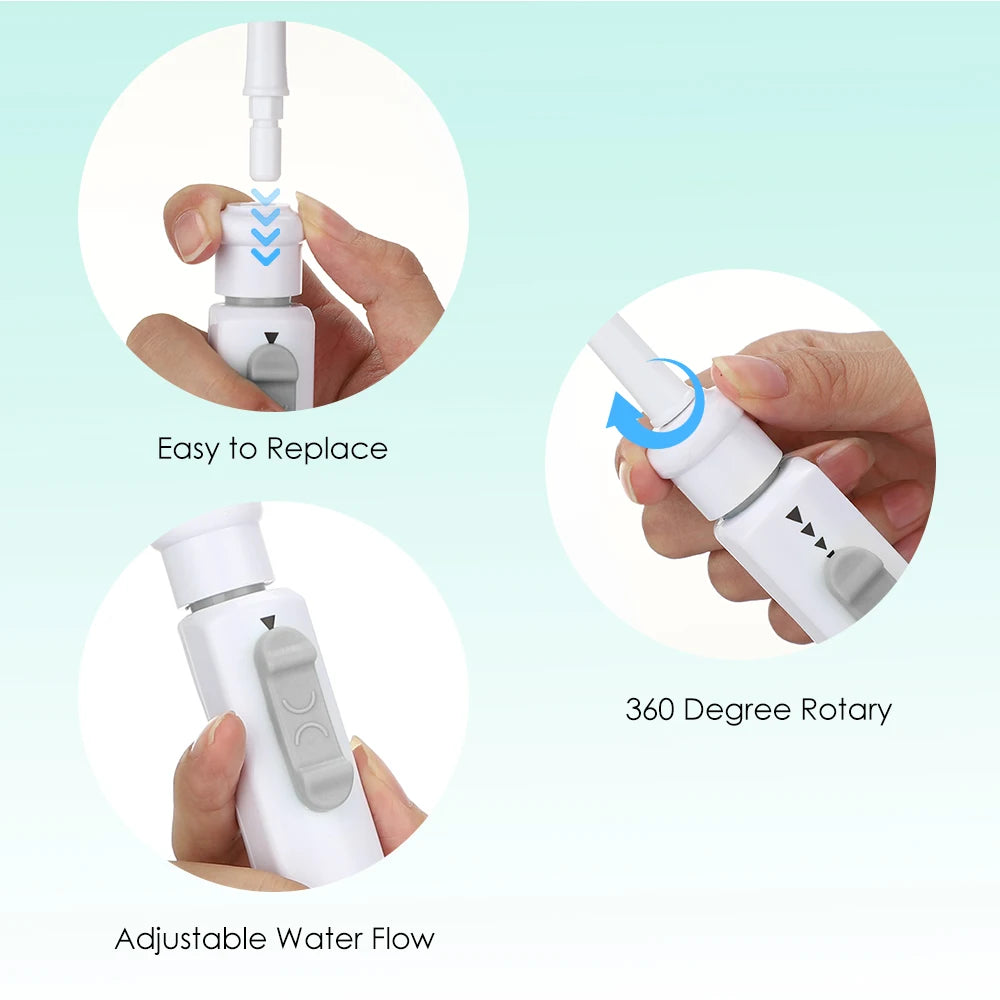 Dental Water Flosser Faucet Oral Irrigator - TotalWellnessMarketplace