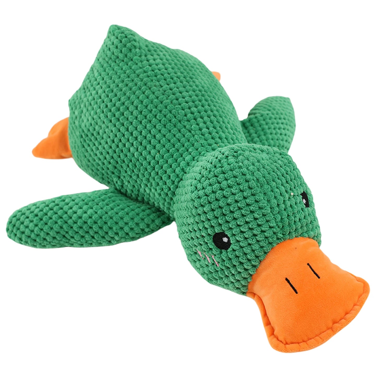 Dog Calming Duck Sound Toys Pet Plush Toy with Quacking Sound Calming