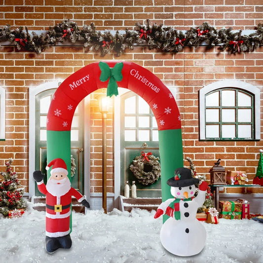 Christmas Decor Inflatables Archway