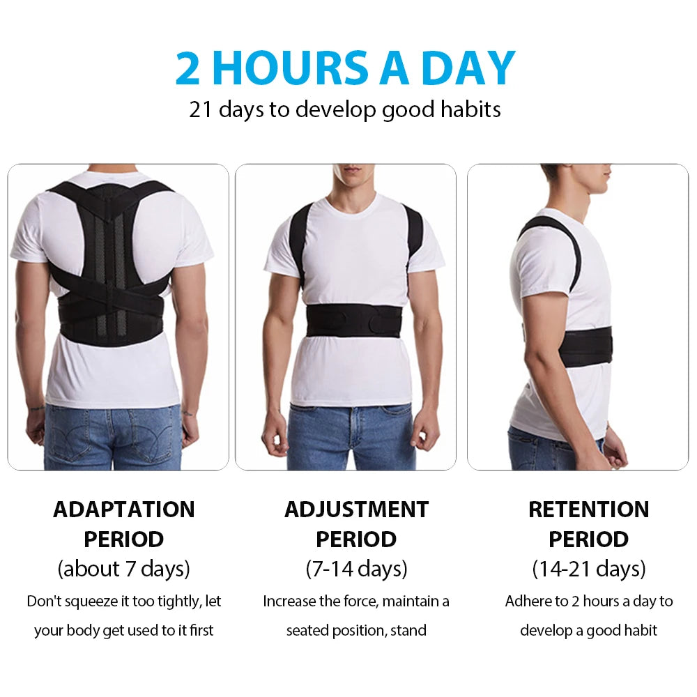 Back Brace Posture Corrector for Women & Men