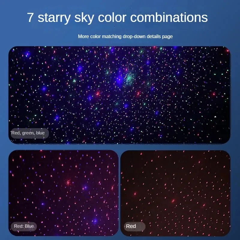 Car Air Fresheners 3 Colors Starry Sky Top Car Perfume Essential Oil Fragrance