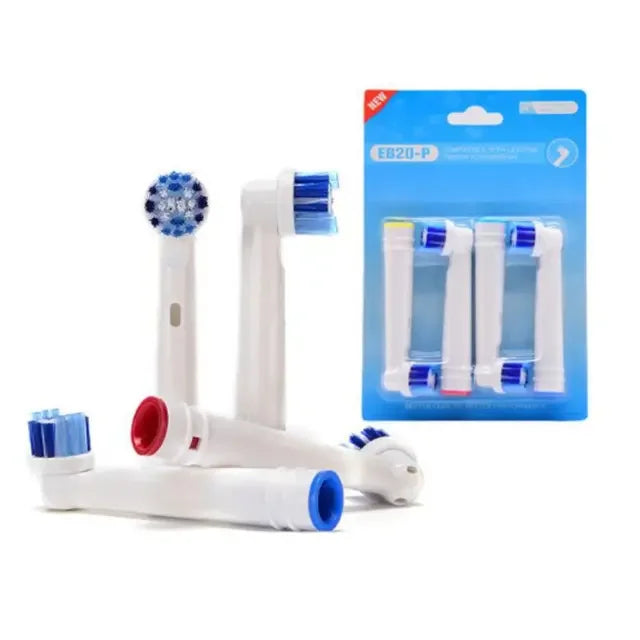 New 4PCS Electric Toothbrush Replacement Brush Heads For oral-b precision clean/3D white/floss action /sensitive