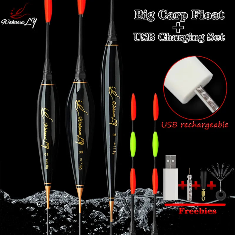 2024 Carp Electronic Fishing Floats Luminous