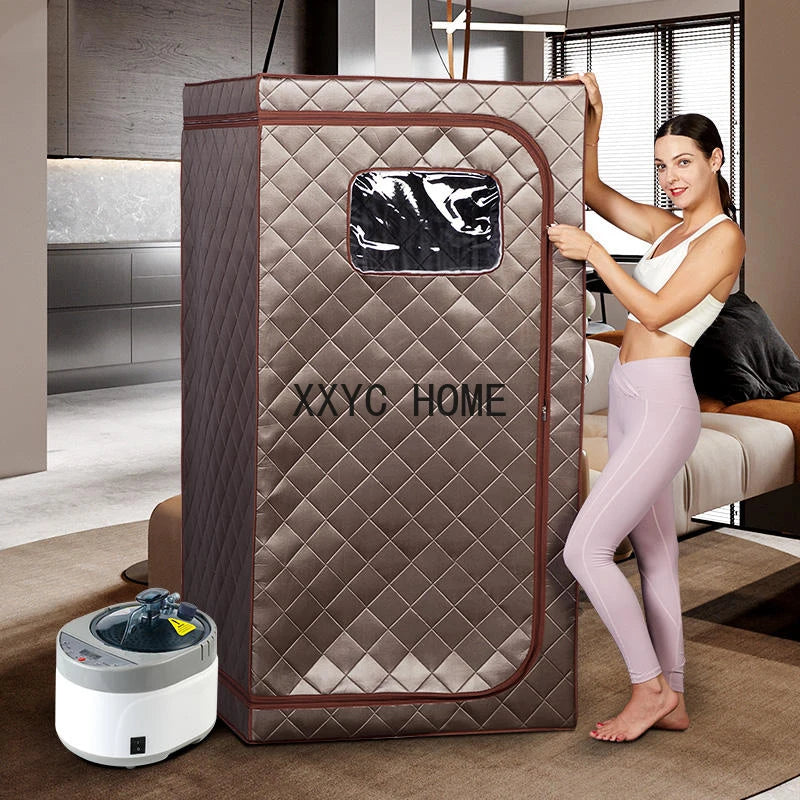 New Full Body Home Steam Sauna Set 4L