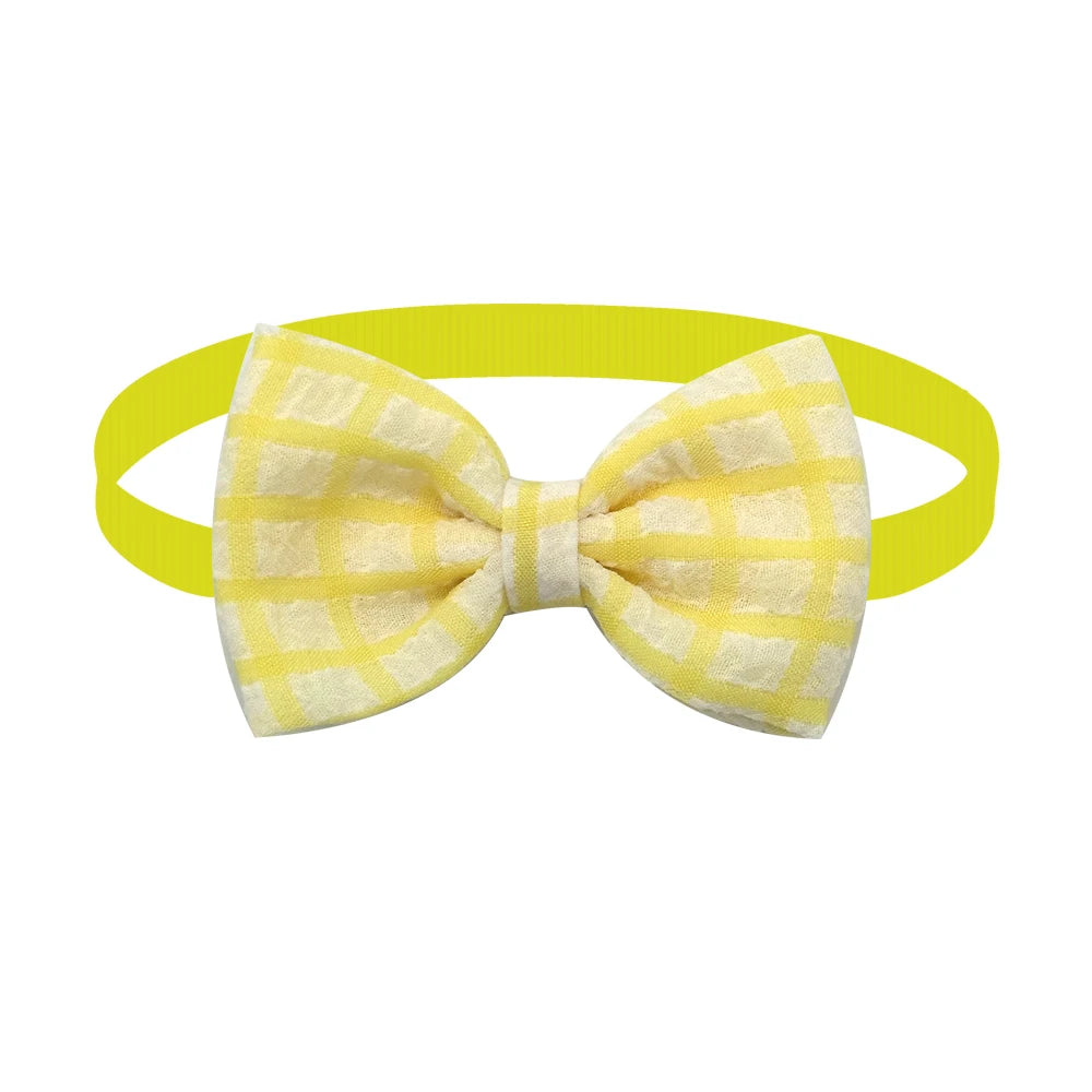 50/100pc Paid Style Dog Bowtie