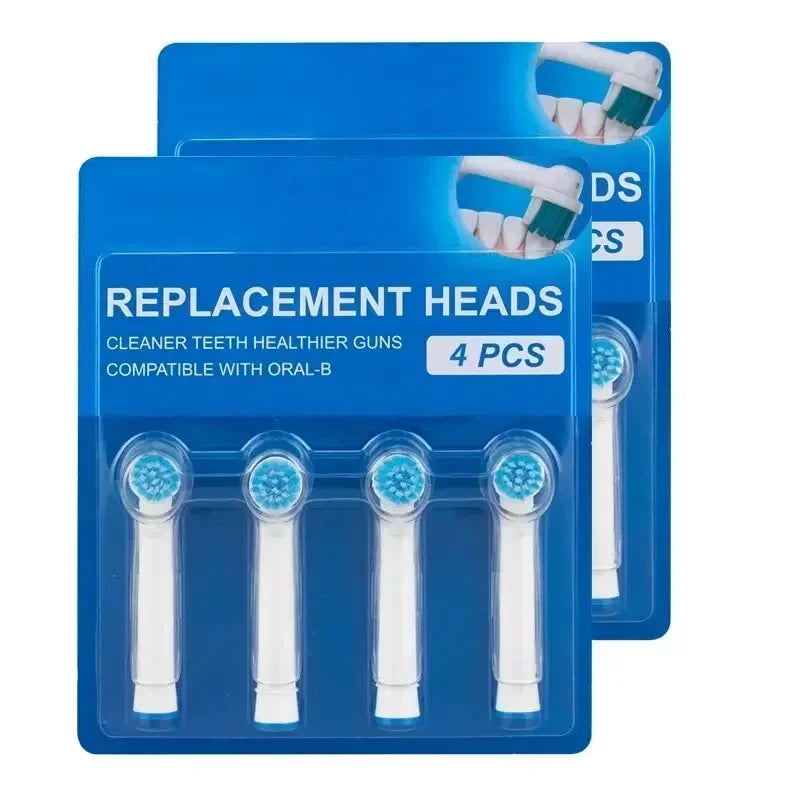 8pcs Replacement Brush Heads For Oral-B Electric Toothbrush Advance Power/Vitality Precision Clean/Pro Health/Triumph/3D Excel