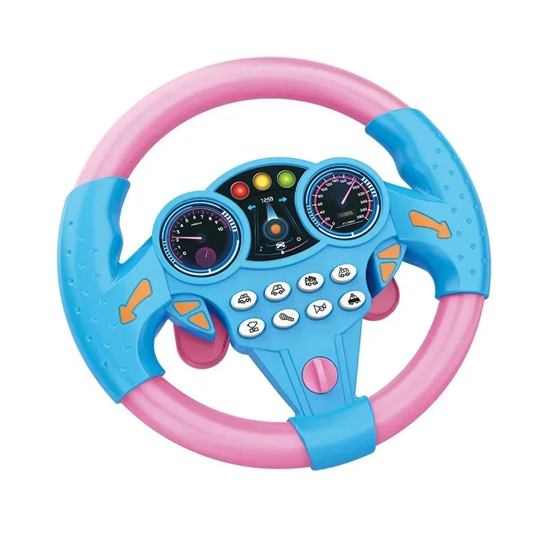 Infant Shining Simulation Steering Wheel Toys Children's Toy