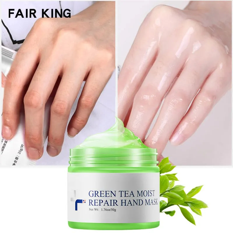 Green Tea Lock Water Repair Hand Mask