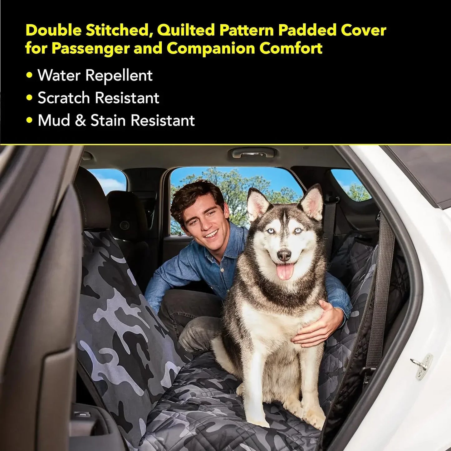 Meadowlark Dog Car Seat Cover, X-Large