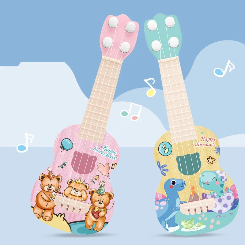 Ukulele Kids Guitar Toy Girl Boy Beginners Mini Guitar Instrument