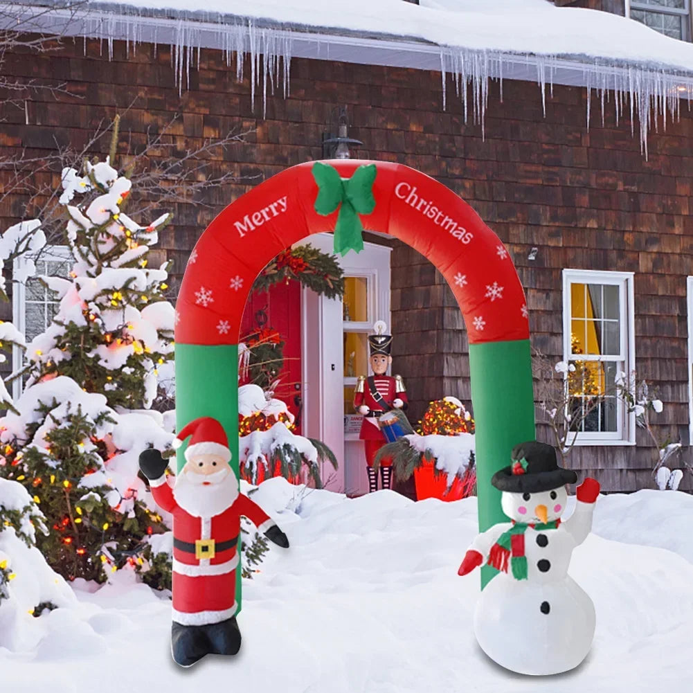 Christmas Decor Inflatables Archway