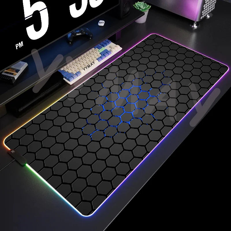 Large RGB Mouse Pad Geometric