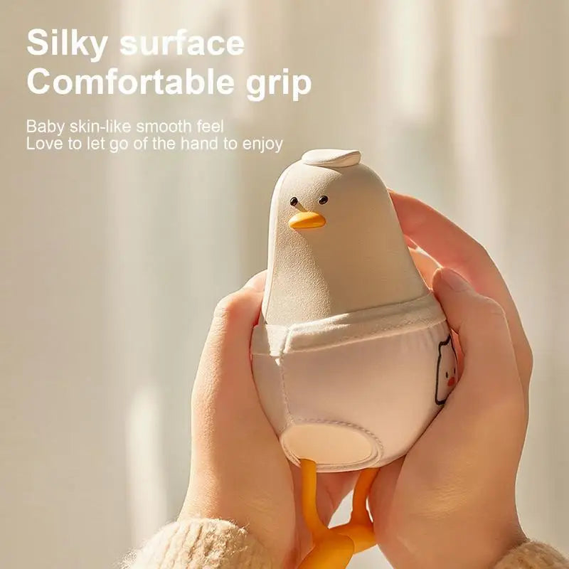 Hand Warmer Cute Duck Shape Rechargeable