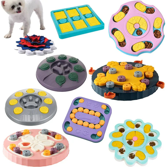 new Dog Puzzle Toys Slow Feeder Interactive Increase IQ Food Dispenser