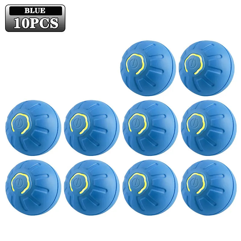 1-10PCS Smart Dog Toy Ball Electronic Interactive Pet Toy Moving Ball USB Automatic