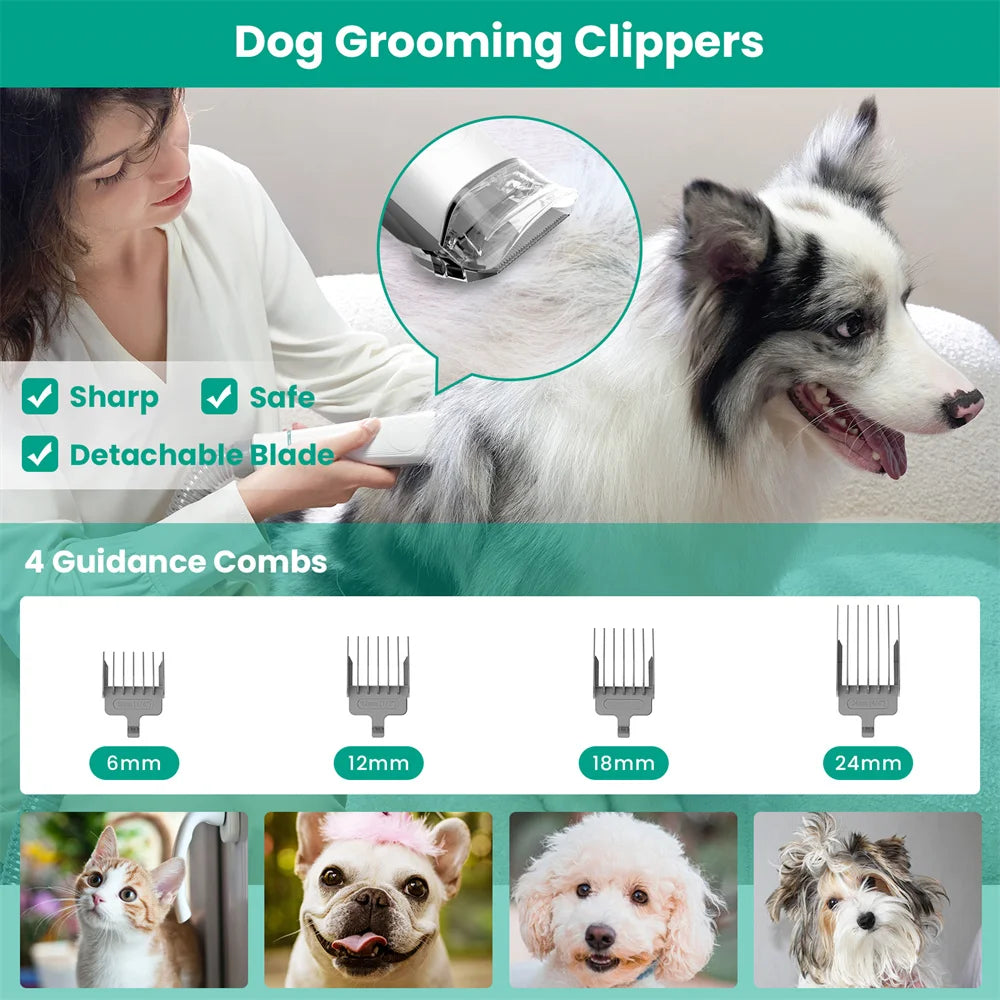 INSE Pet Grooming Vacuum, Dog Grooming