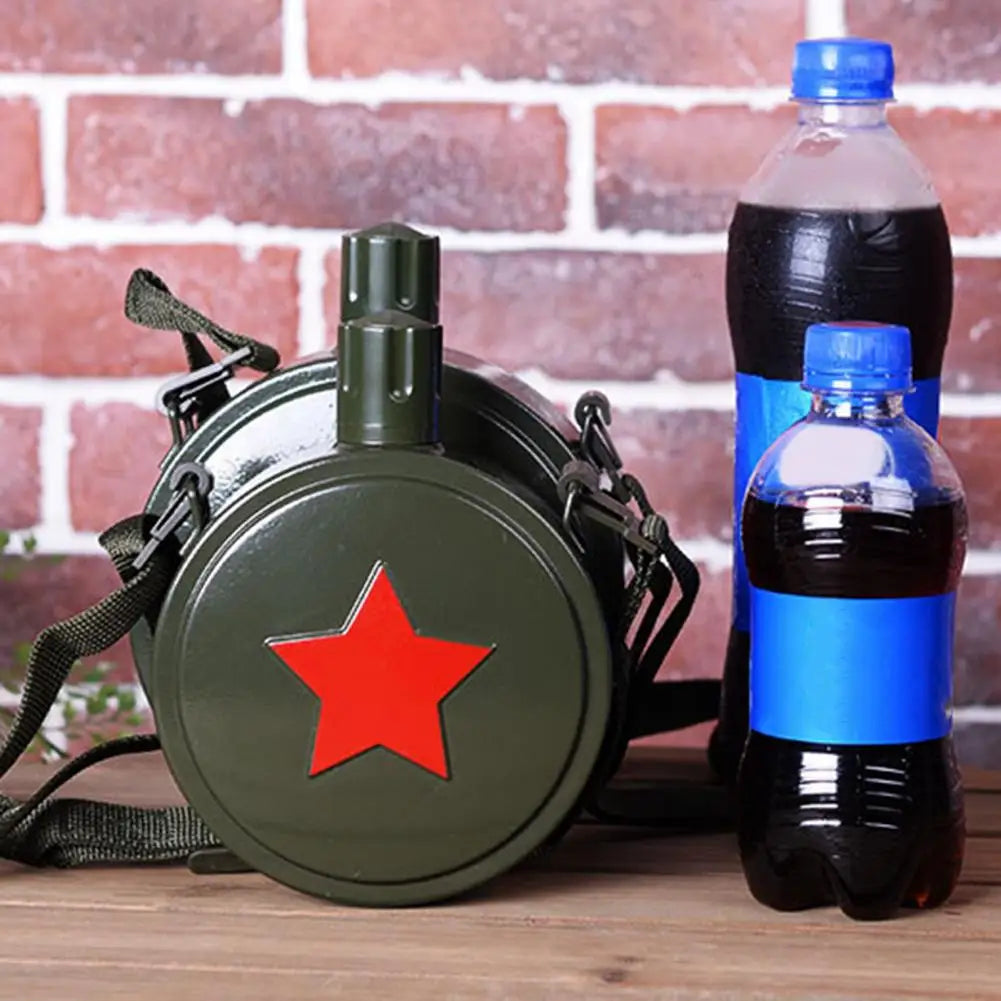 Sports Water Bottle  Useful Easy to Carry Good Sealing  Outdoor Sports Water Bottle Camping Supplies