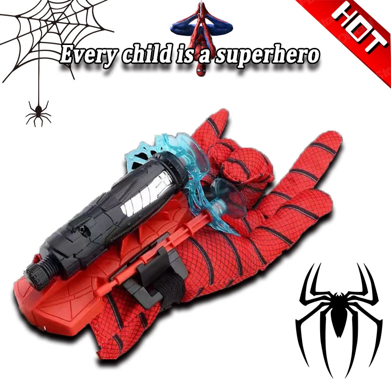 New Year Gift Movie Cosplay Launcher Spider Silk Glove Web Shooters