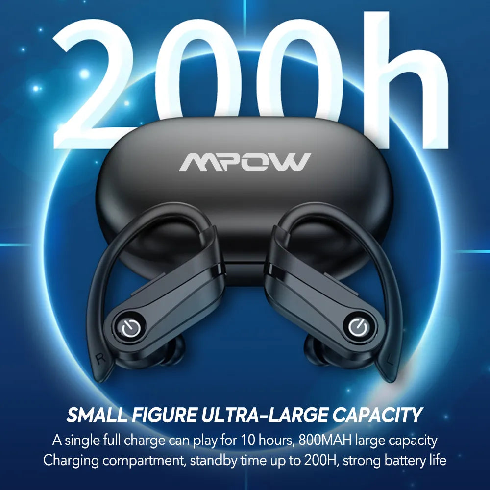 Mpow Q63 Bluetooth 5.3 Wireless Earbuds - TotalWellnessMarketplace