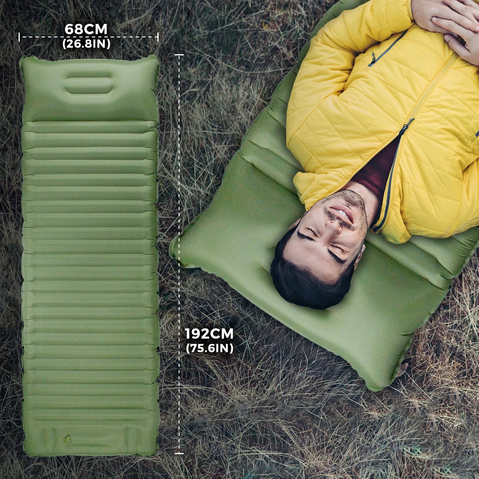 Outdoor Camping Inflatable Mattress - TotalWellnessMarketplace